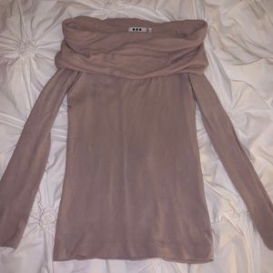 Mock Neck Cashmere Sweater